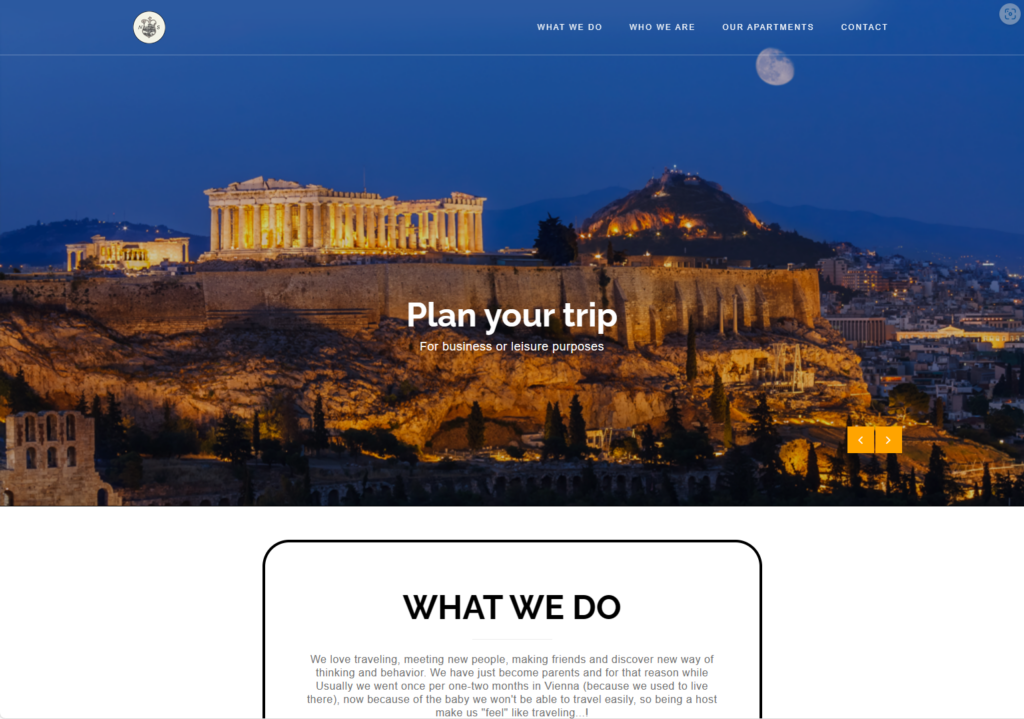 RENT IN GREECE project